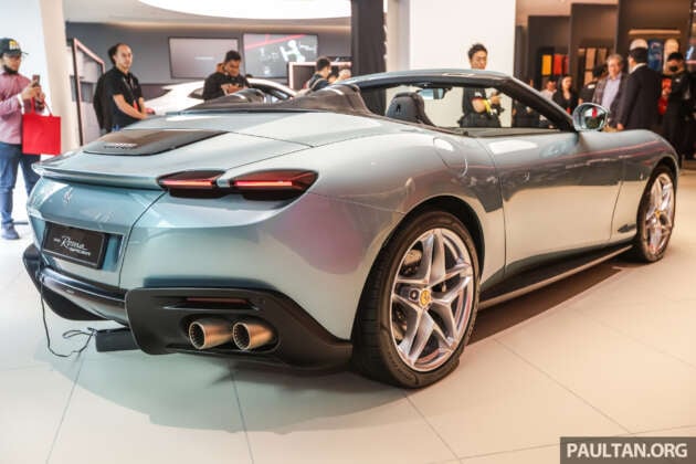 Ferrari Roma Spider debuts in Malaysia – 620 PS/760 Nm soft-top convertible, fr. RM3.2 mil with duties/taxes