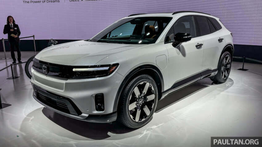2024 Honda Prologue on display – EV SUV jointly developed with GM; 288 hp AWD, up to 480 km range 1692428