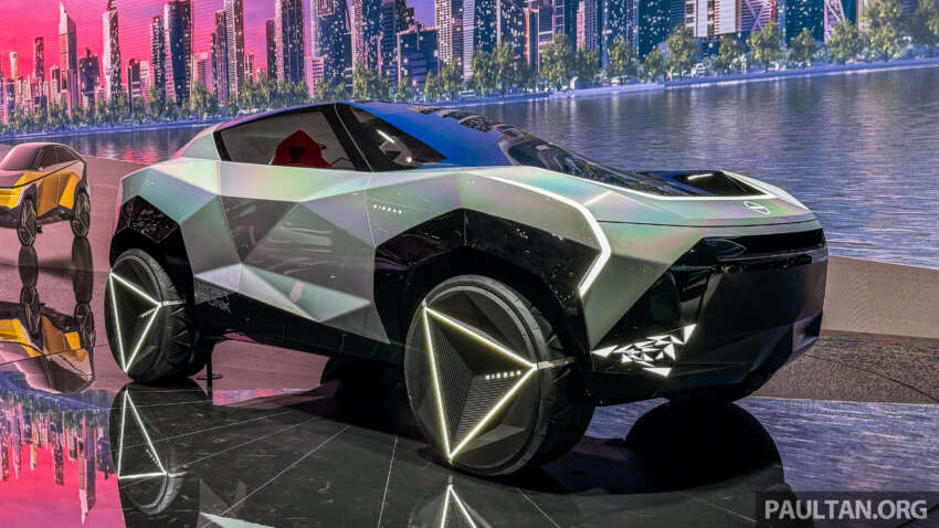 Nissan Hyper Punk concept – crossover EV with AI, onboard cameras for influencers and content creators 1688813