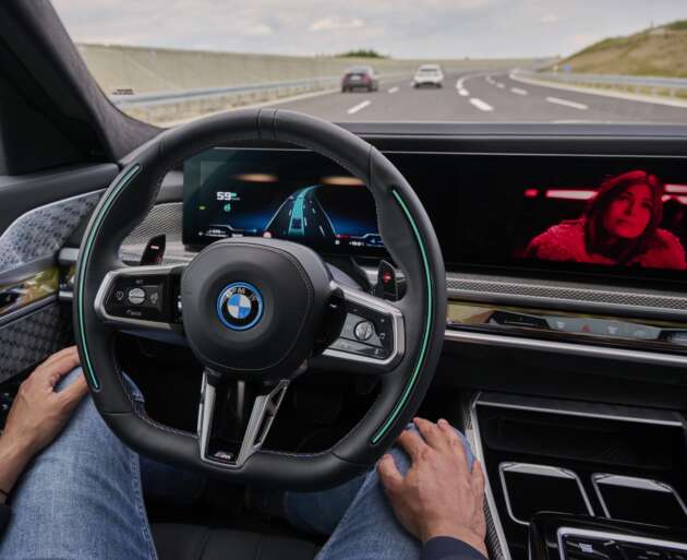 BMW i7 and 7 Series gets BMW Personal Pilot L3 – lidar, highway self driving up to 60 km/h in Germany
