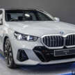 2024 BMW i5 launched in Malaysia – G60 5 Series EV debuts with eDrive40 variant, 340 hp, 582 km; RM420k