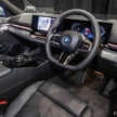 2024 BMW i5 launched in Malaysia – G60 5 Series EV debuts with eDrive40 variant, 340 hp, 582 km; RM420k