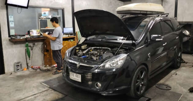 Proton Exora engine swapped for 2.2L turbodiesel from Mazda CX-5 in Thailand – up to 209 hp, 440 Nm