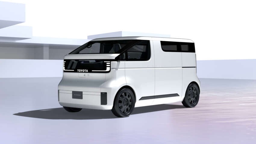 Toyota Kayoibako concept – battery-electric light commercial van study with configurable interior 1692265