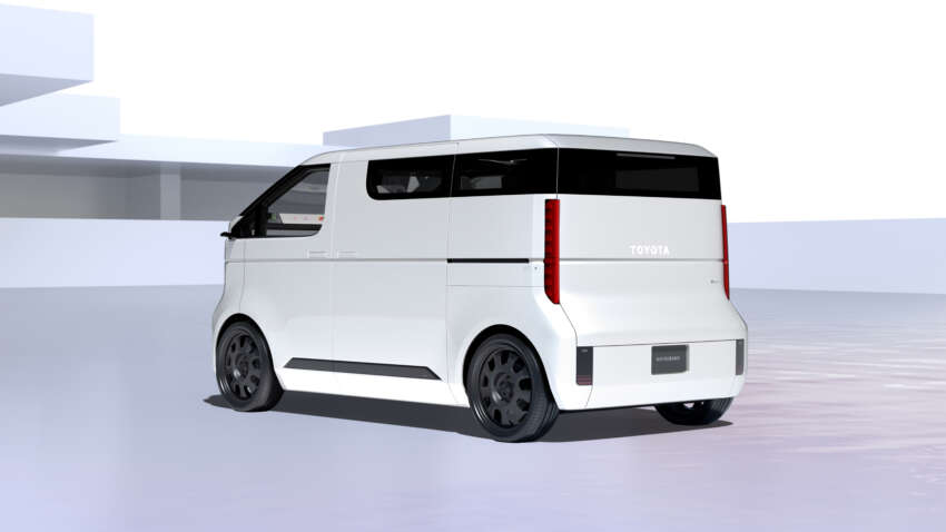 Toyota Kayoibako concept – battery-electric light commercial van study with configurable interior 1692266