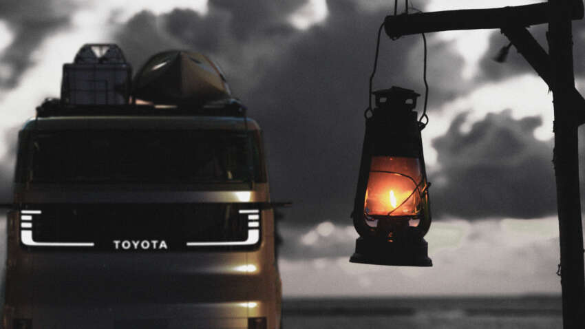 Toyota Kayoibako concept – battery-electric light commercial van study with configurable interior 1692276