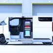 Toyota Kayoibako concept – battery-electric light commercial van study with configurable interior