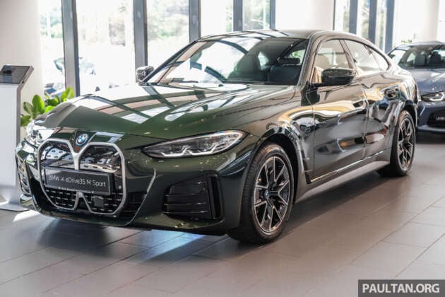 2023 BMW i4 eDrive35 M Sport in Malaysia gallery – 286 PS, 400 Nm; 483 km EV range; priced from RM284k