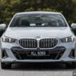 2024 BMW i5 eDrive40 Malaysian review – 582 km range; fr RM400k; is the first-ever 5 Series EV good?
