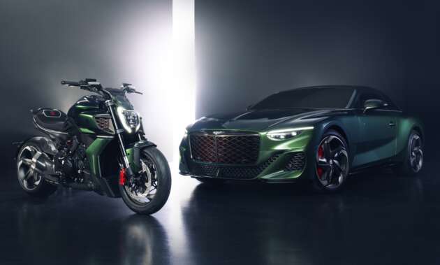 2024 Ducati Diavel for Bentley – inspired by Bentley Batur, limited edition of only 500 + 50 units