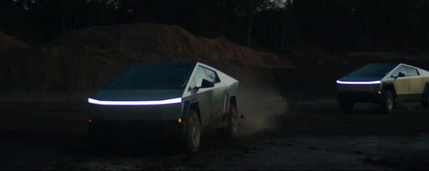 2024 Tesla Cybertruck debuts – EV pick-up truck with up to 857 PS, 756 km EV range; bulletproof body 1702435