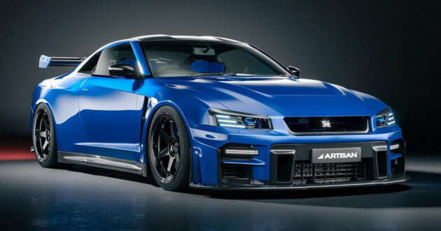 Nissan GT-R Artisan – Skyline R35 dengan ubah suai rupa seperti R34, hanya 36 unit, dari RM2.17 juta