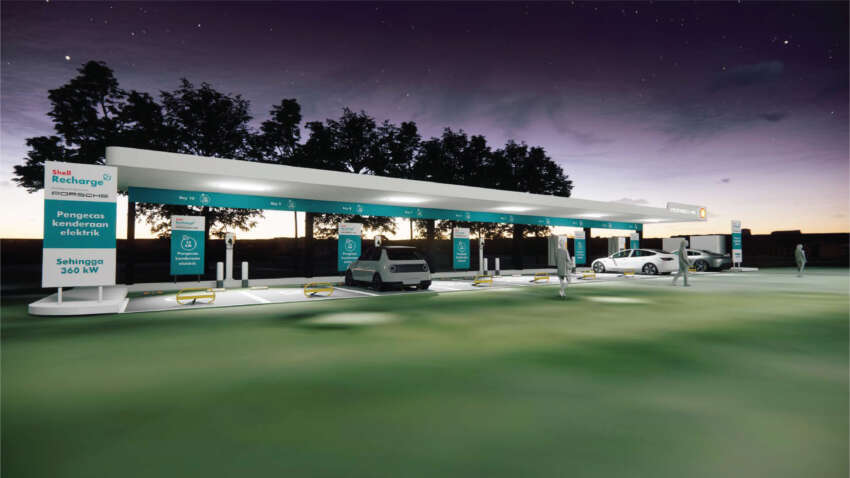 Shell Malaysia announces EV HPC hub in Genting Highlands – four 360 kW DC bays, six 22 kW AC bays 1703133