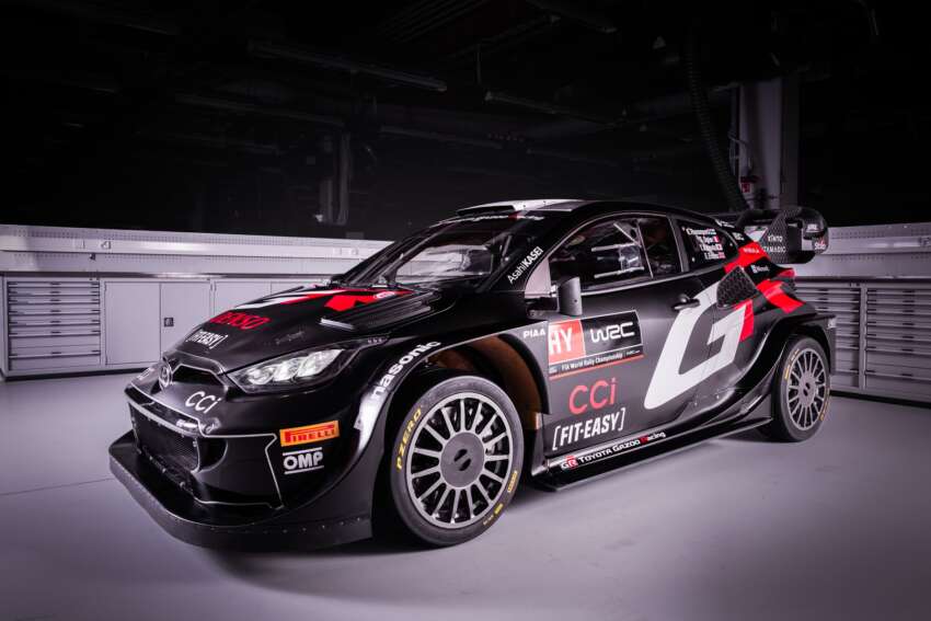 Juara WRC 2023, Toyota Gazoo Racing tunjuk livery perlumbaan baru; GR Yaris Rally1 warna hitam <em>matte</em>! 1705995
