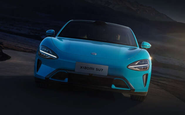 Xiaomi SU7 debuts in China – brand’s first EV; up to 673 PS, 838 Nm, 800 km range, 265 km/h top speed