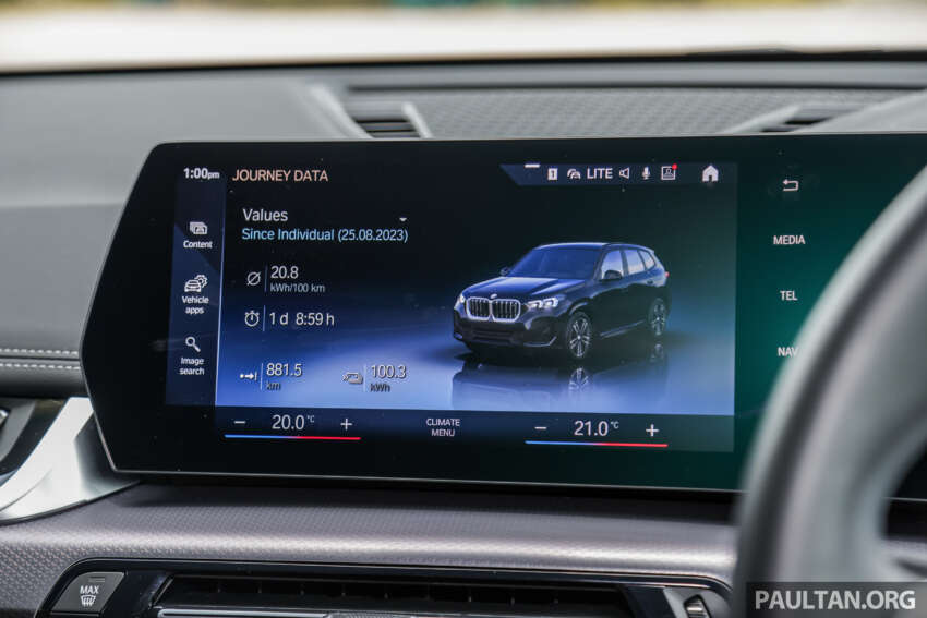 2024 BMW iX1 xDrive30 Malaysian review – fr RM276k; 440 km range; how good is the first-ever X1 EV? 1720562