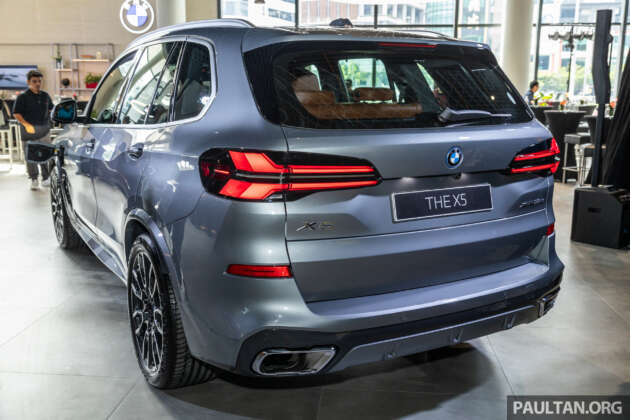 2024 BMW X5 facelift previewed in Malaysia – CKD; xDrive50e M Sport; up to 110 km EV range; RM530k est
