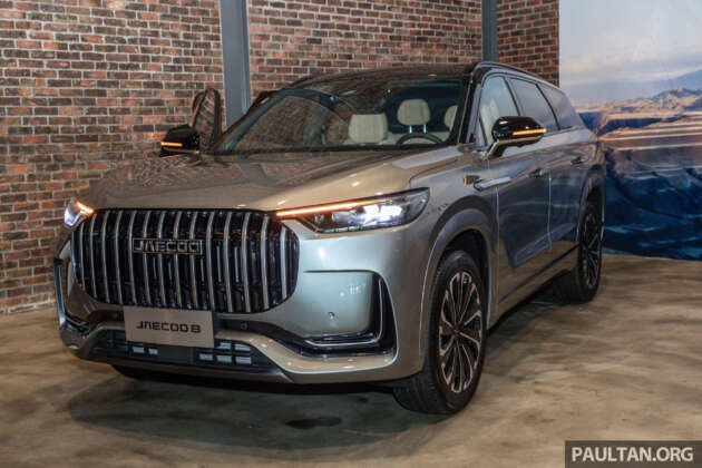 Jaecoo J8 dipertonton di M’sia — 2.0T jana 249 PS, 7DCT; jangka lancar pada Q4, harga anggaran RM200k