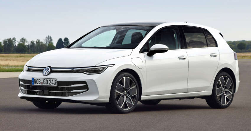 2024 Volkswagen Golf Mk8.5 facelift debuts – styling tweaks, physical buttons, GTE and GTI get more power 1719319