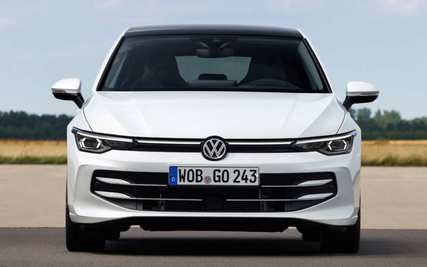 2024 Volkswagen Golf Mk8.5 facelift debuts – styling tweaks, physical buttons, GTE and GTI get more power 1719323