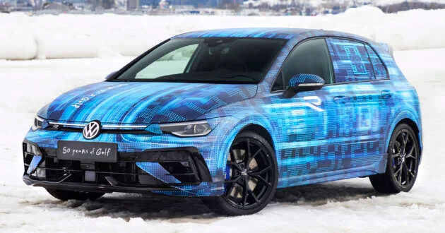 2024 Volkswagen Golf R Mk8 facelift – official images