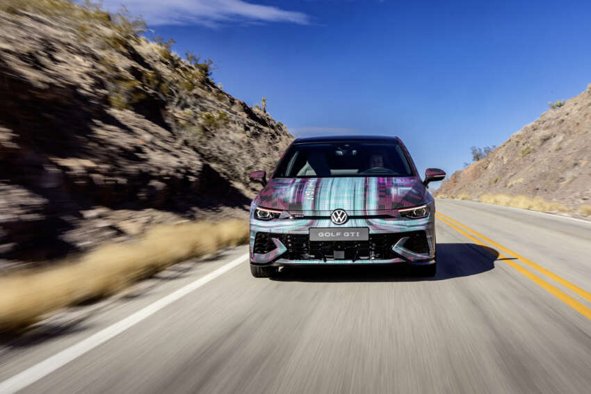 2025 Volkswagen Golf GTI facelift teased – touch controls revert to normal buttons; ChatGPT integration 1713996