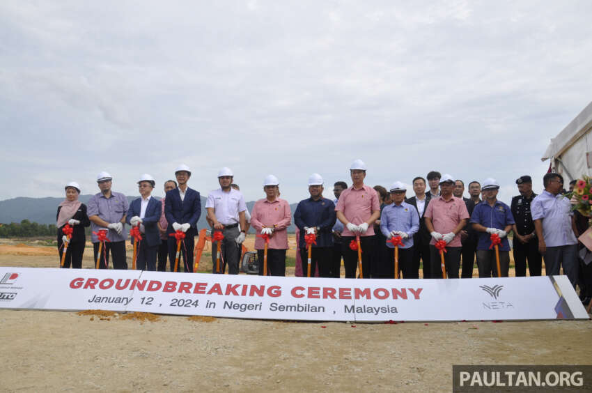 NexV Manufacturing breaks ground on NEV assembly plant in Rembau, N9; to produce Neta V from Q1 2025 1715580