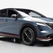 Nissan Ariya Nismo debuts – dual-motor EV with up to 435 PS/600 Nm, revised chassis, Formula E sounds