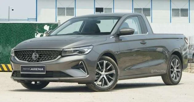 Proton Arena baharu – trak pikap asas daripada S70?