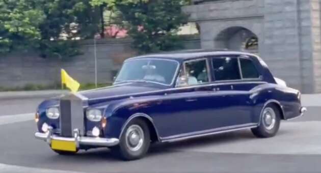 New Agong, Sultan Ibrahim Iskandar, departs Istana Bukit Serene for KL in classic Rolls-Royce Phantom VI