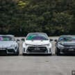 Toyota Gazoo Racing family in Malaysia – GR Corolla meets sports car siblings GR86 and GR Supra