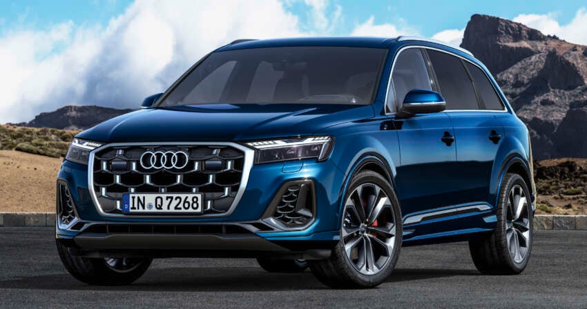 2024 Audi Q7 facelift debuts –  programmable lights, petrol, diesel V6; SQ7 with 507 PS/770 Nm 4.0L V8 1725632