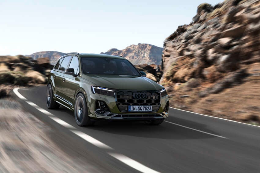 2024 Audi Q7 facelift debuts –  programmable lights, petrol, diesel V6; SQ7 with 507 PS/770 Nm 4.0L V8 1725735