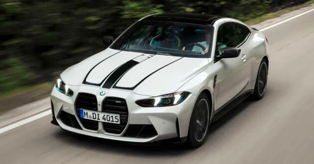 2024 G82 BMW M4, G83 M4 Convertible facelifts – revised styling, kit; Competition variants up to 530 PS