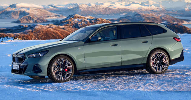 BMW i5 Touring and 2024 BMW 5 Series Touring G61 – EV with up to 601 PS, 560 km range; PHEV, diesel