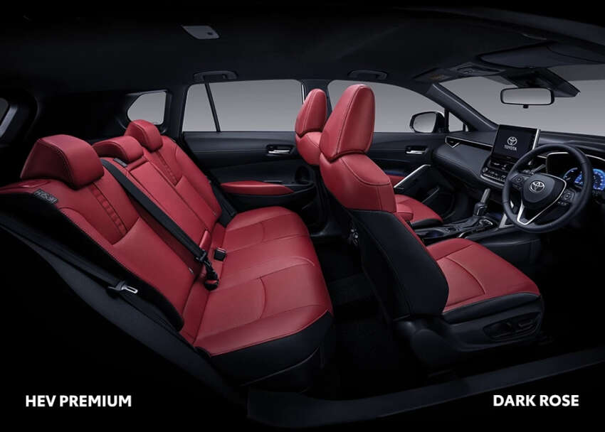 2024 Toyota Corolla Cross facelift – 1.8L petrol, hybrid; digital dash, EPB, wireless CarPlay, Android Auto 1726546