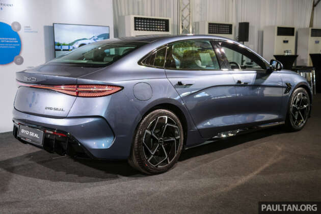 BYD Seal EV launched in Malaysia – two variants, up to 523 hp/670 Nm, 570 km range; from RM179,800