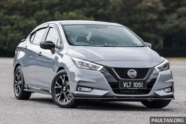 2024 Nissan Almera Kuro Edition in Malaysia gallery – black Tomei bodykit, rims; new Glacier Grey; fr RM84k