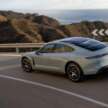 2025 Porsche Taycan facelift – range now up to 678 km, 320 kW DC fast charging, up to 952 PS on Turbo S