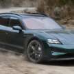 2025 Porsche Taycan facelift – range now up to 678 km, 320 kW DC fast charging, up to 952 PS on Turbo S