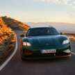 2025 Porsche Taycan facelift – range now up to 678 km, 320 kW DC fast charging, up to 952 PS on Turbo S