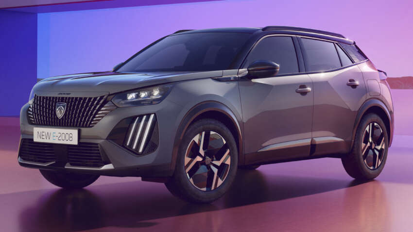 2024 Peugeot e-2008 EV spied in Malaysia – facelift GT spec with 156PS, 406 km range, coming soon? 1734236