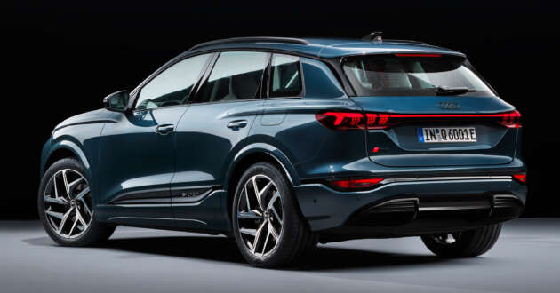 Audi Q6 e-tron debuts – PPE 800V platform; up to 625 km EV range, 516 PS; coming to Malaysia in 2024