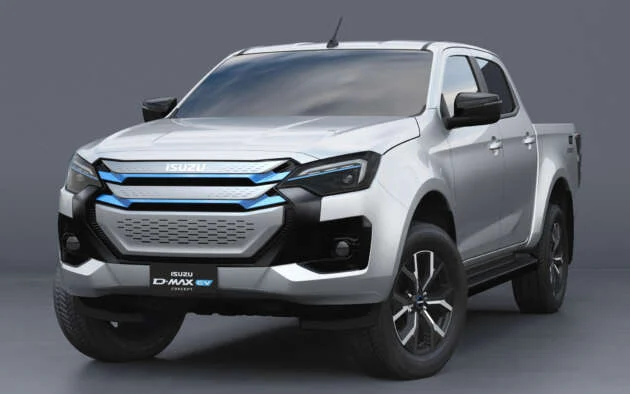 Isuzu D-Max BEV concept debuts – 66.9 kWh battery, 177 PS, 325 Nm; CKD Thailand; Europe launch in 2025