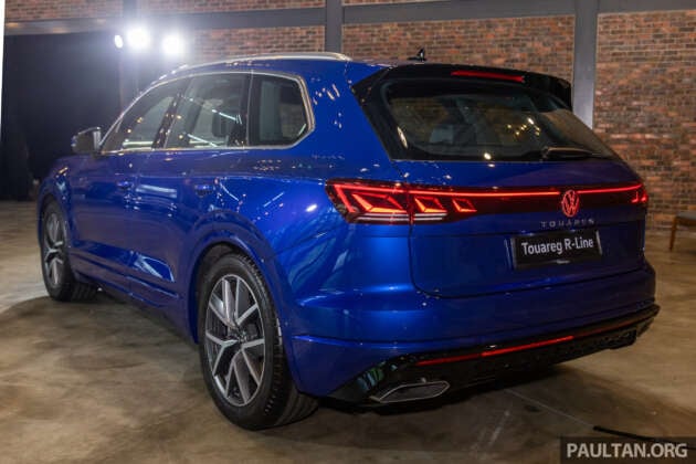 2024 Volkswagen Touareg R-Line 3.0 TSI V6 facelift in Malaysia – first CKD out of Europe, priced at RM472k