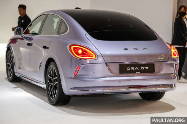 GWM Ora 07 launched in Malaysia – electric sedan with up to 408 PS, 640 km NEDC range, from RM170k