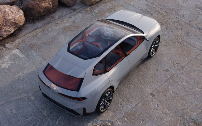BMW Vision Neue Klasse X previews 2025 iX3 electric SUV – small kidney grille; customisable interior, sound 1742555