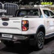 Bangkok 2024: Ford Ranger Wildtrak V6 – 250 PS/600 Nm 3.0L 6-cylinder turbodiesel; RM197k in Thailand