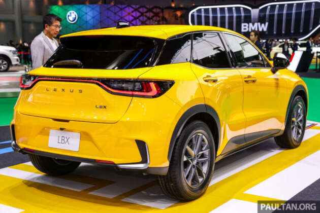 Bangkok 2024: Lexus LBX — SUV 1.5L hibrid kompak