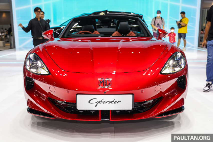 Bangkok 2024: MG Cyberster EV – 544 PS/725 Nm roadster, 0-100 km/h in 3.2 secs, coming to Malaysia 1744043